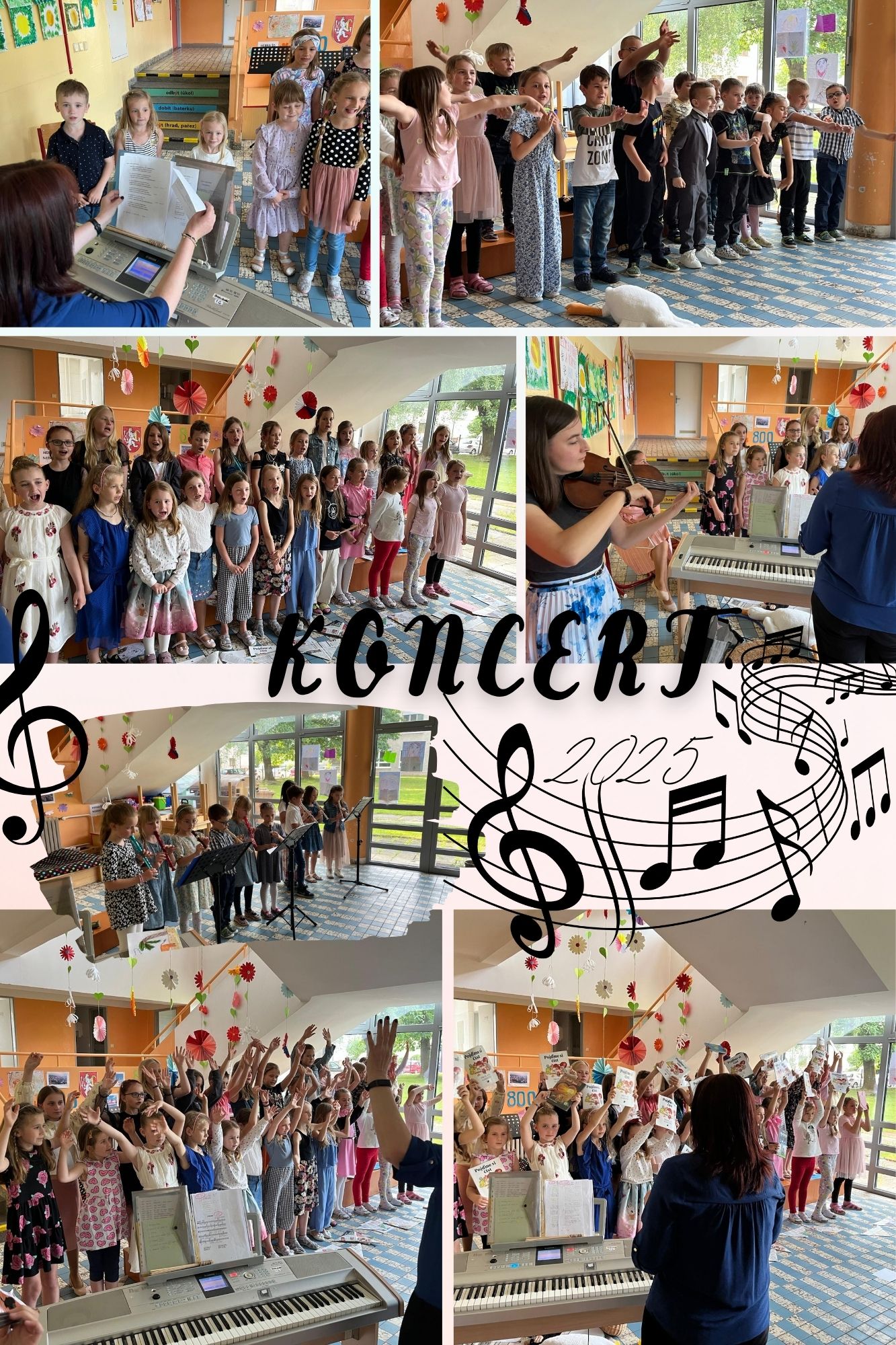 Tradiční koncert flétniček a školního sboru